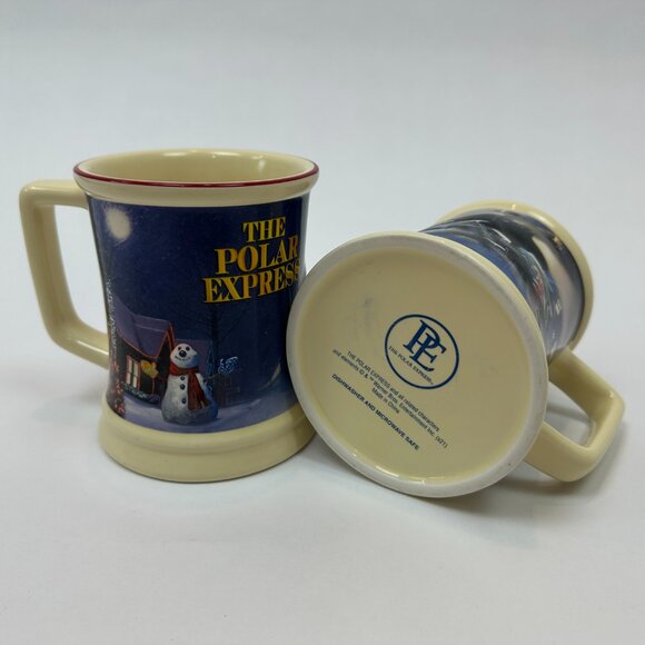 The Polar Express 3D Coffee Hot Chocolate Mug Set of 5 Christmas Holiday - Picture 7 of 10
